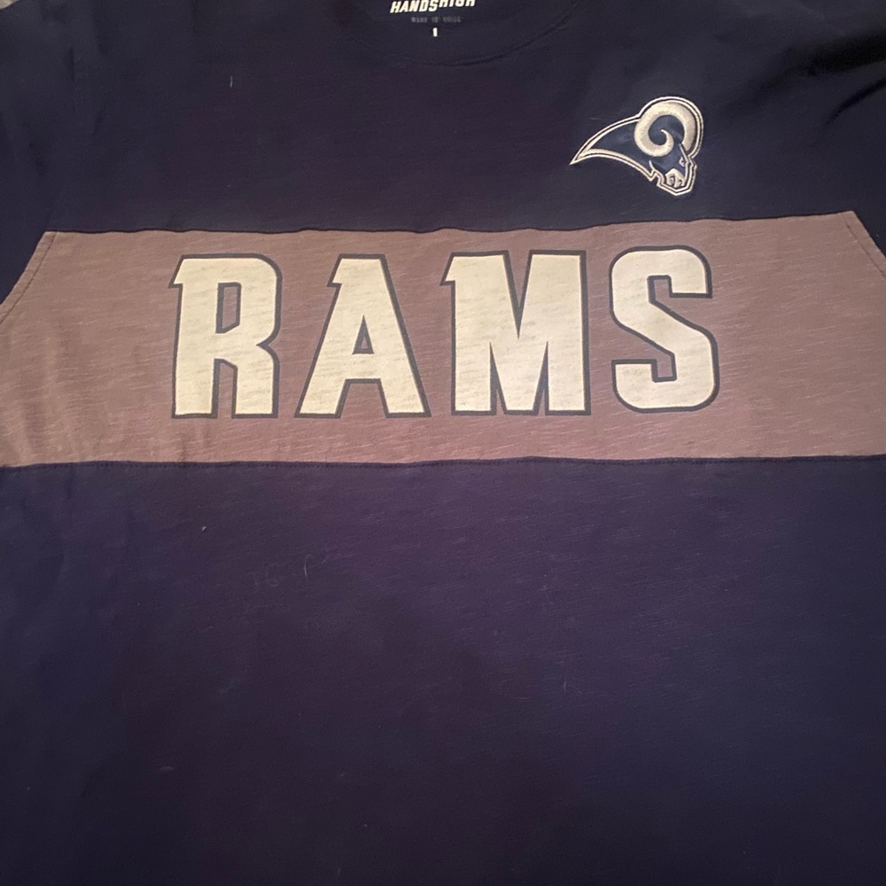 Long sleeve Rams tee shirt